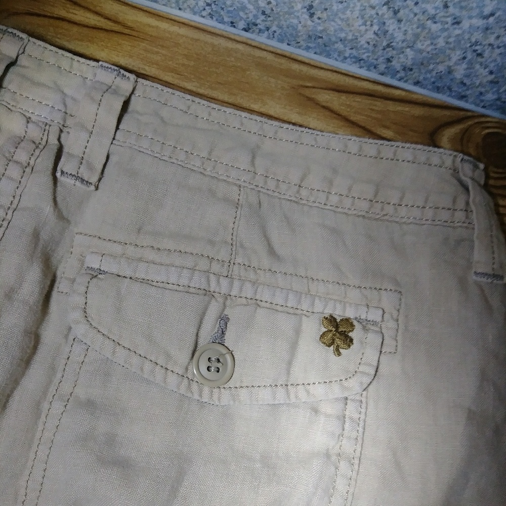 Lucky Brand Linen Mini Skirt